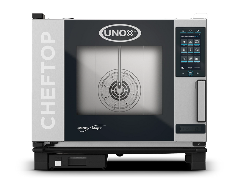 Unox Cheftop Plus - Kombiovn - Vaskesystem - Damp - 5 x GN 1/1