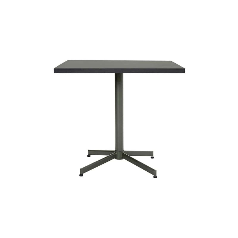 Helo cafébord - Grøn - 80x80 cm - Ude/inde