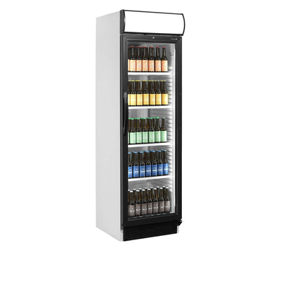 Display køleskab - Tefcold CEV425CP - 347 liter - 45 dB - 2,3 Kw/24 timer (Med lystop)
