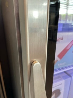 Display køleskab i rustfrit stål - Tefcold UR400SG - 350 liter - 40 DB - 2,12 Kw/ 24 timer (rustfri stål)
