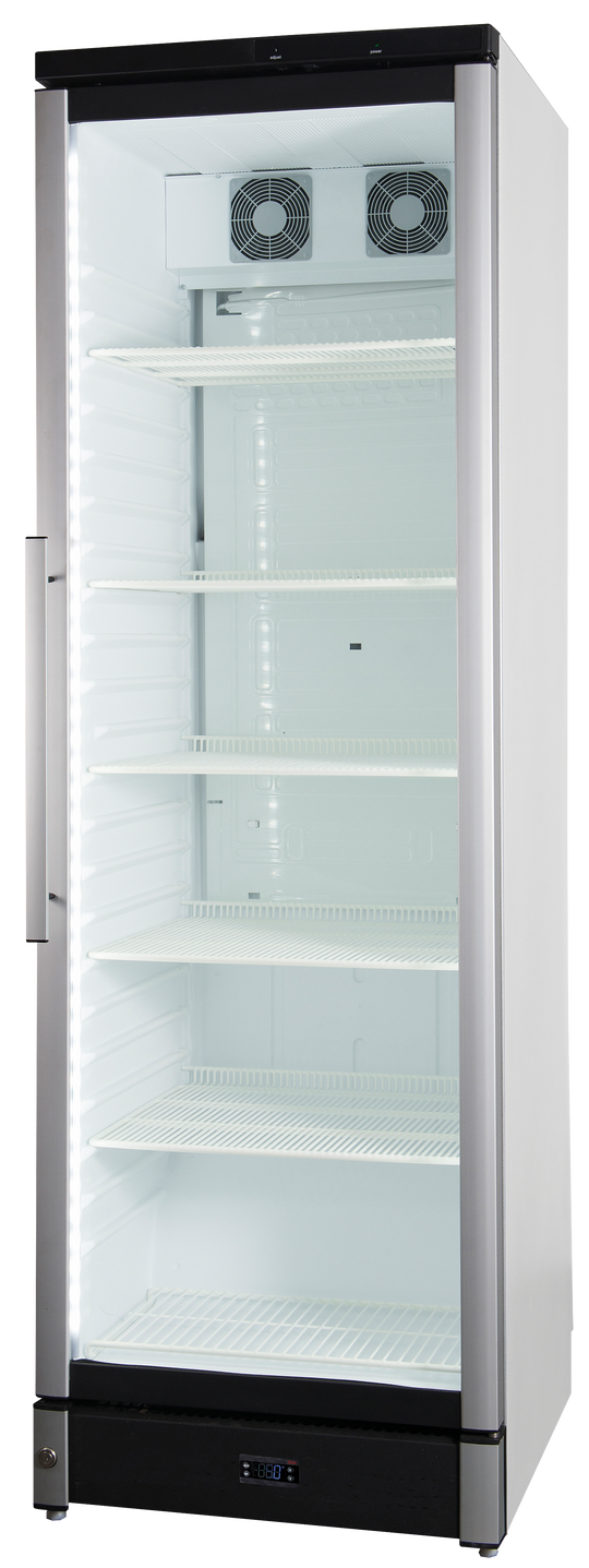 Display køleskab med lås