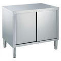 Zanussi rustfri skabe med skydelåger, 100-200 cm (flere valg)