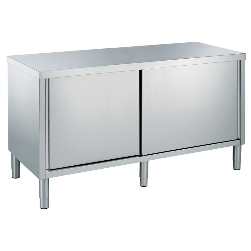 Zanussi rustfri skabe med skydelåger, 100-200 cm (flere valg)
