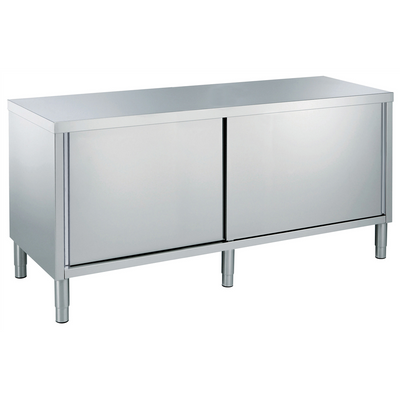 Zanussi rustfri skabe med skydelåger, 100-200 cm (flere valg)
