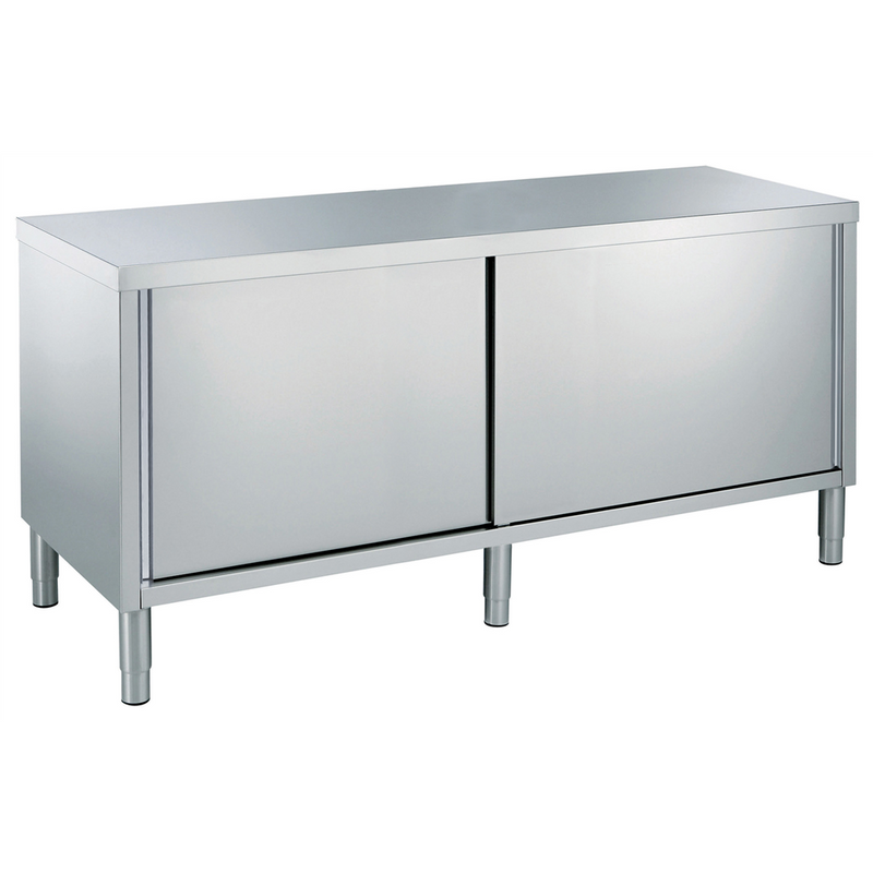 Zanussi rustfri skabe med skydelåger, 100-200 cm (flere valg)