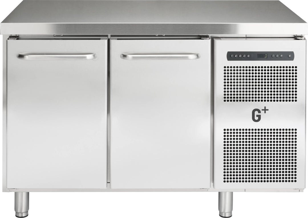 Kølebord med to døre - GN 1/1 - G+ Gastro C2 - 129 cm bred