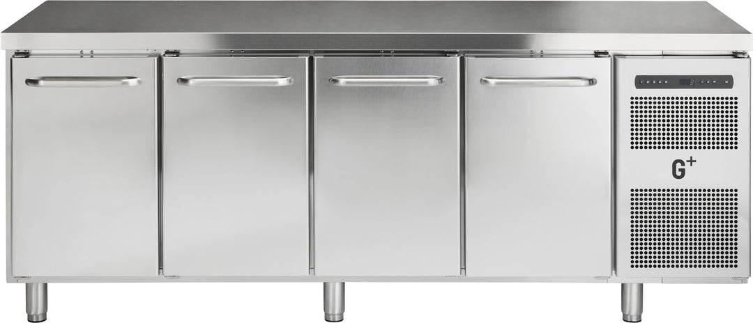 Kølebord med fire døre - GN 1/1 - G+ Gastro C4 - 216 cm bred