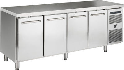 Kølebord med fire døre - GN 1/1 - G+ Gastro C4 - 216 cm bred