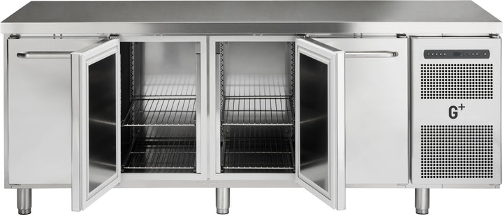 Kølebord med fire døre - GN 1/1 - G+ Gastro C4 - 216 cm bred