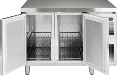 Frysebord med to døre - GN 1/1 - G+ Gastro F2 - 128 cm bred