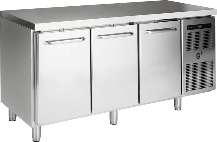 Frysebord med tre døre - GN 1/1 - G+ Gastro F3 - 173 cm bred