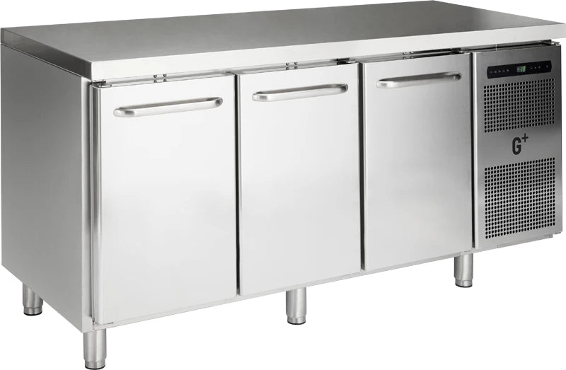 Frysebord med tre døre - GN 1/1 - G+ Gastro F3 - 173 cm bred