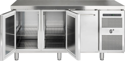Frysebord med tre døre - GN 1/1 - G+ Gastro F3 - 173 cm bred
