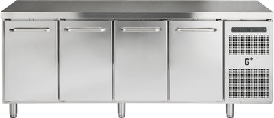Frysebord med fire døre - GN 1/1 - G+ Gastro F4 - 216 cm bred