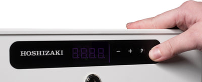 Lagerfryseskab - Hoshizaki Compact F220R - 77 liter - 38,5 DB - 1,9 kw/24 timer (48,6 x 43 cm hylder)