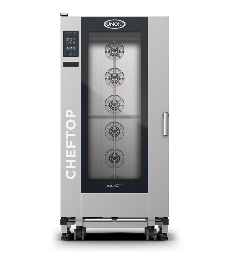 Unox Cheftop Plus Big industriovn - Vaskesystem - Damp - 20 x GN 1/1