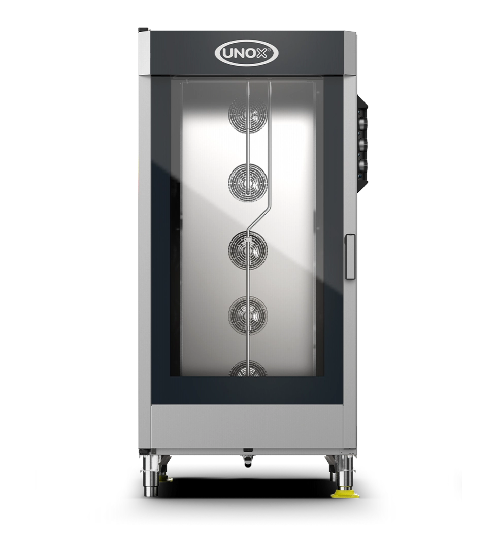 Unox Bakerlux Manual Big - Konvektionsovn med damp - 16  x 60 x 40 cm (med vogn)