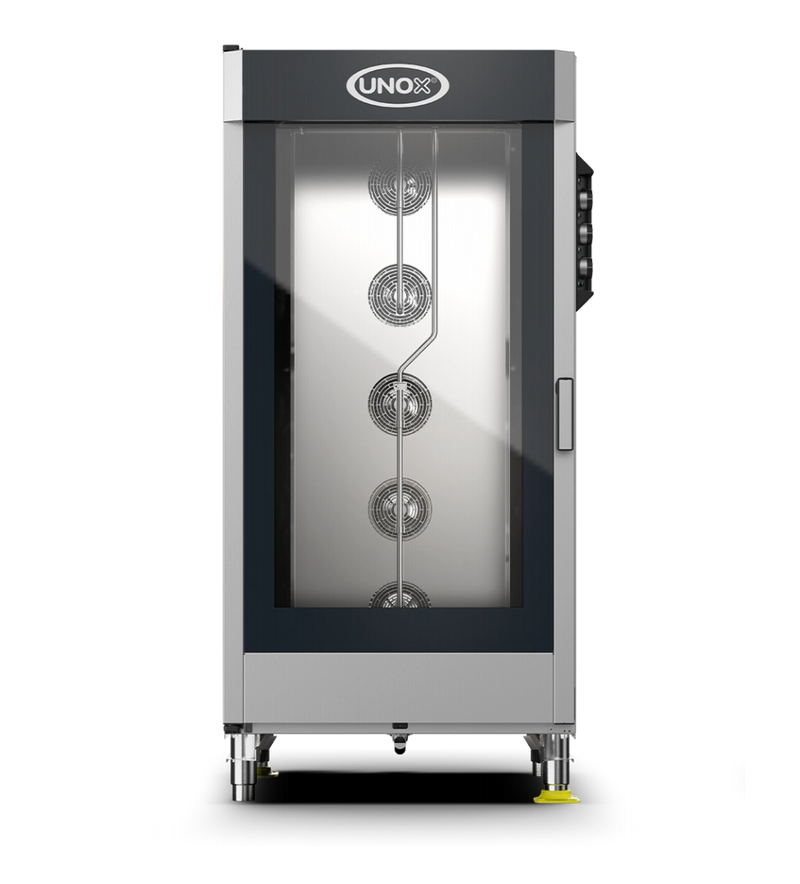 Unox Bakerlux Manual Big - Konvektionsovn med damp - 16  x 60 x 40 cm (med vogn)