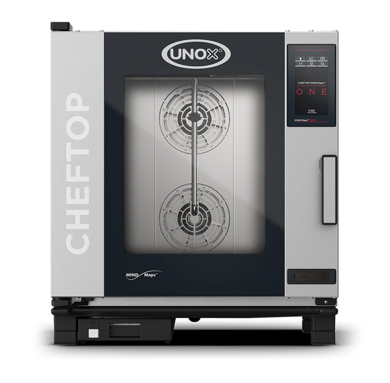 Unox Cheftop One industriovn - Vaskesystem - Damp - 7 x GN 1/1