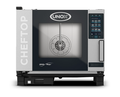 Unox Cheftop Plus industriovn til gas - Vaskesystem - Damp - 5 x GN 1/1 (Flaske-Natur- Bygas)