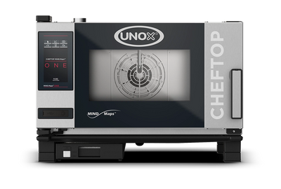 Unox Cheftop One - Kombiovn - Vaskesystem - Damp - 3 x GN 1/1