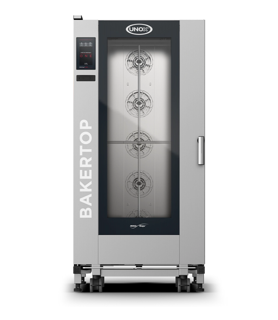 Unox Bakertop One BIG commercial oven - Washing system - Steam - 16 x 40 x 60 cm