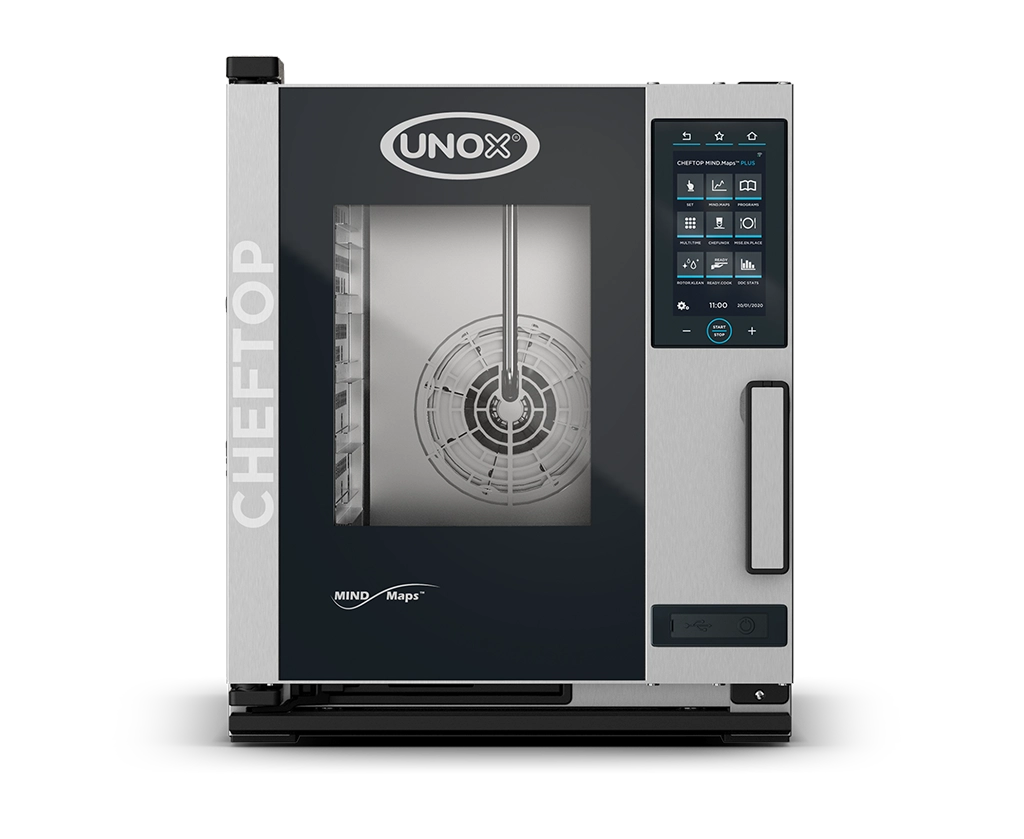 Unox Cheftop Plus - Combi oven - Washing system - Steam - 5 x GN 2/3 (Compact)