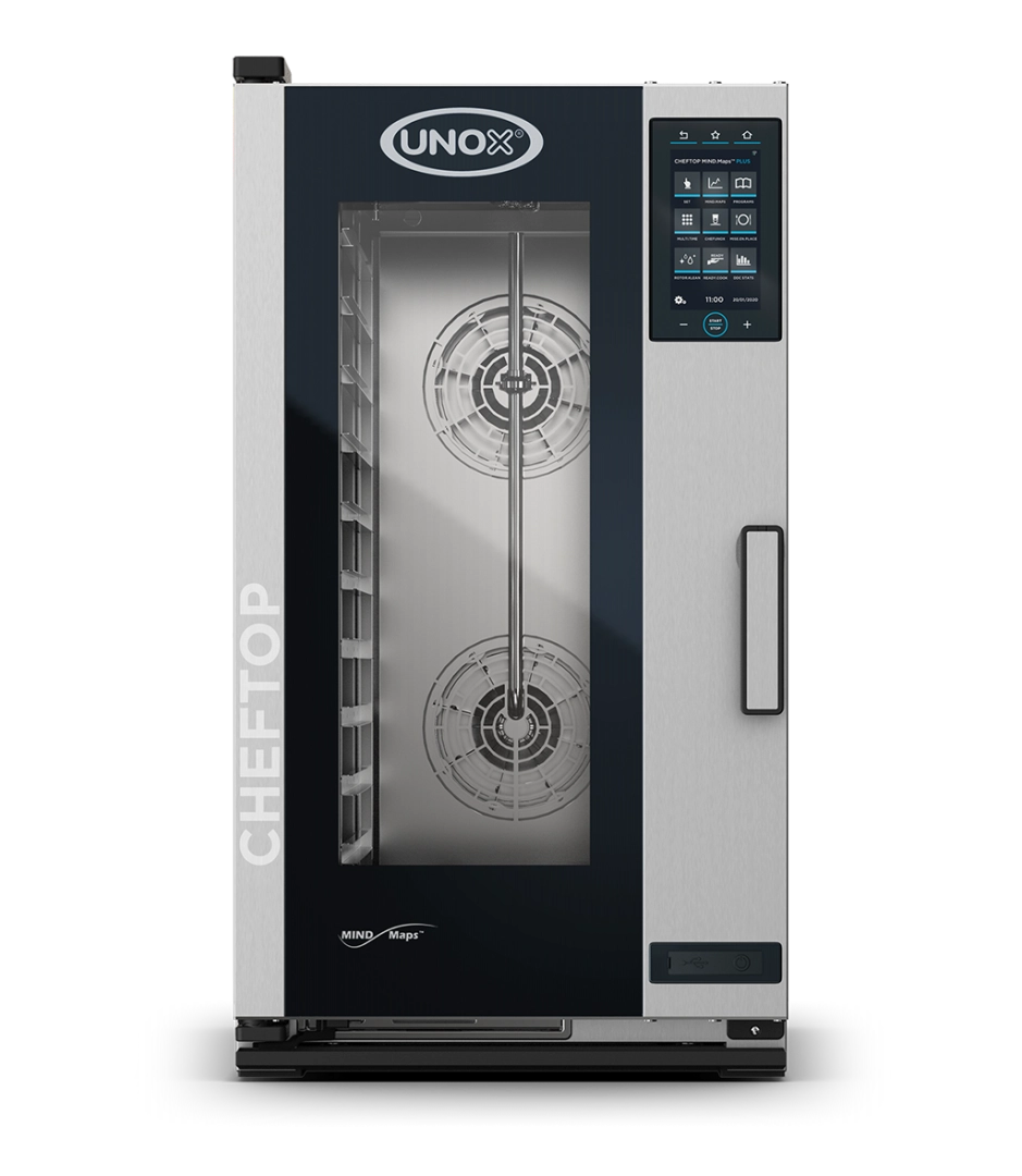 Unox Cheftop Plus - Combi oven - Washing system - Steam - 10 x GN 1/1 (Compact)