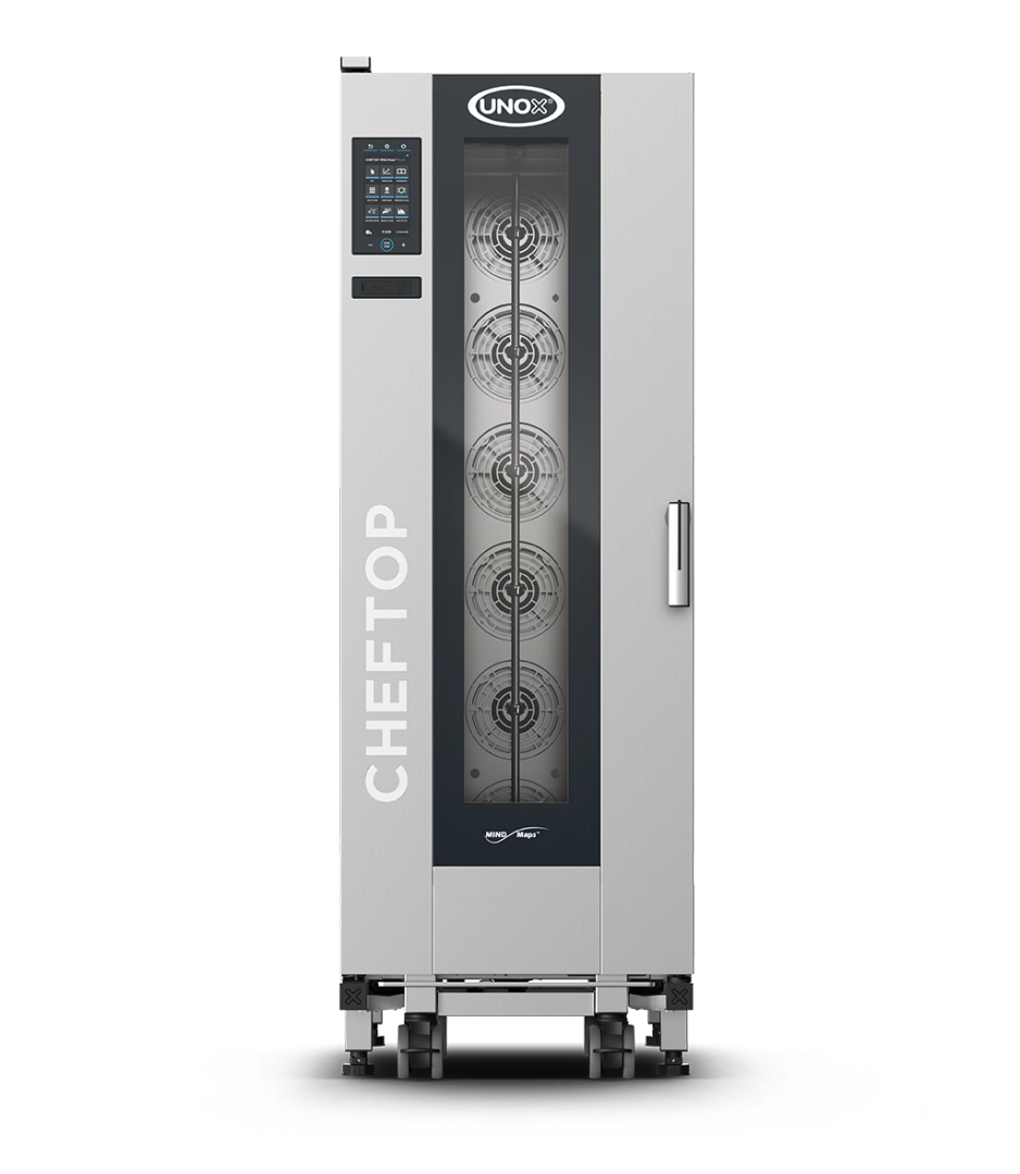Unox Cheftop Plus Big - Commercial oven - Washing system - Steam - 20 x GN 1/1 (65 cm wide - compact)