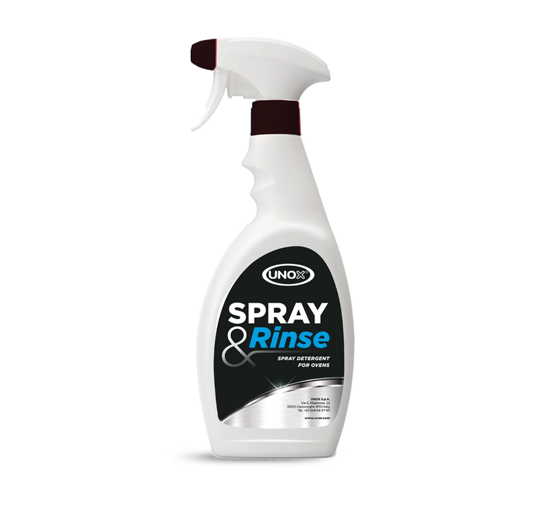 Unox Spray&Rinse - Ovn spray til industriovne u. vaskesystem og Evereo - 12 x 750 ml