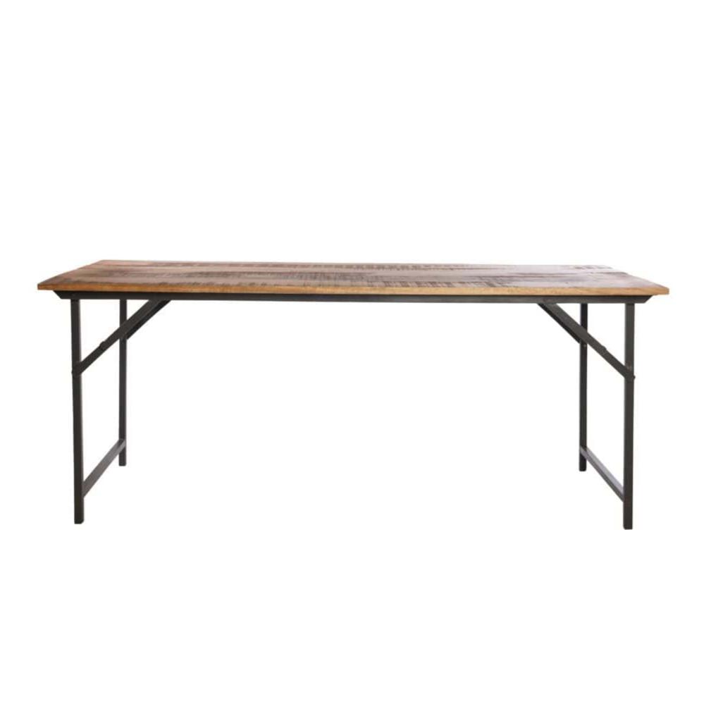 Long cafe table, HDParty, Nature - 180 x 80 cm - inside