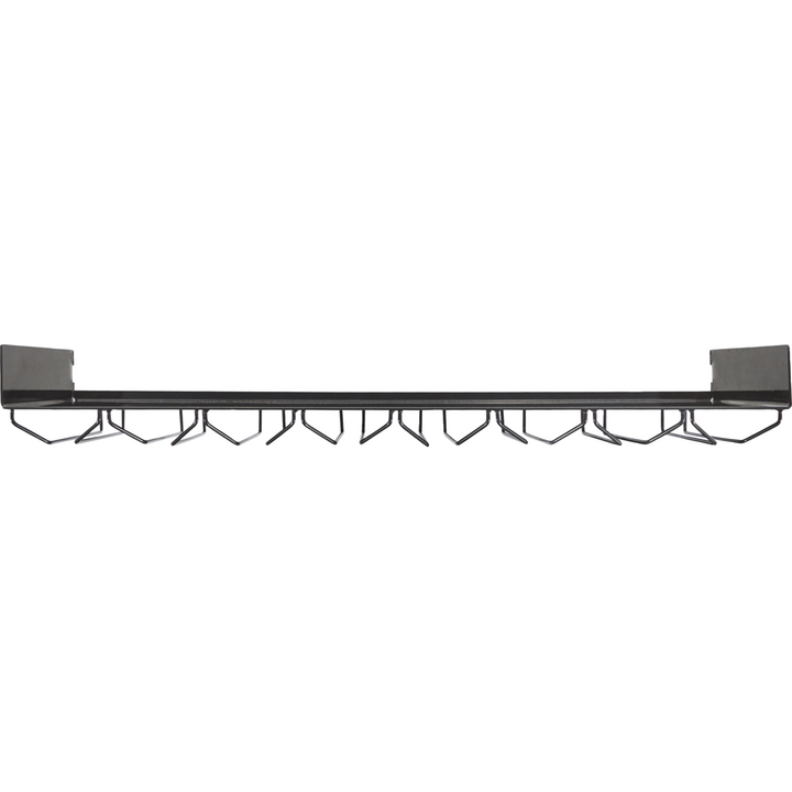 Steel wine glass holder - HDFari, Black