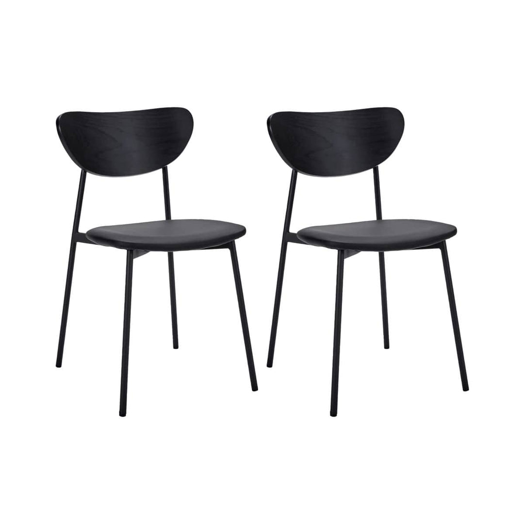 Caféstol, HDMust, Natur - Stabelbar - Indendørs (2 stk.)