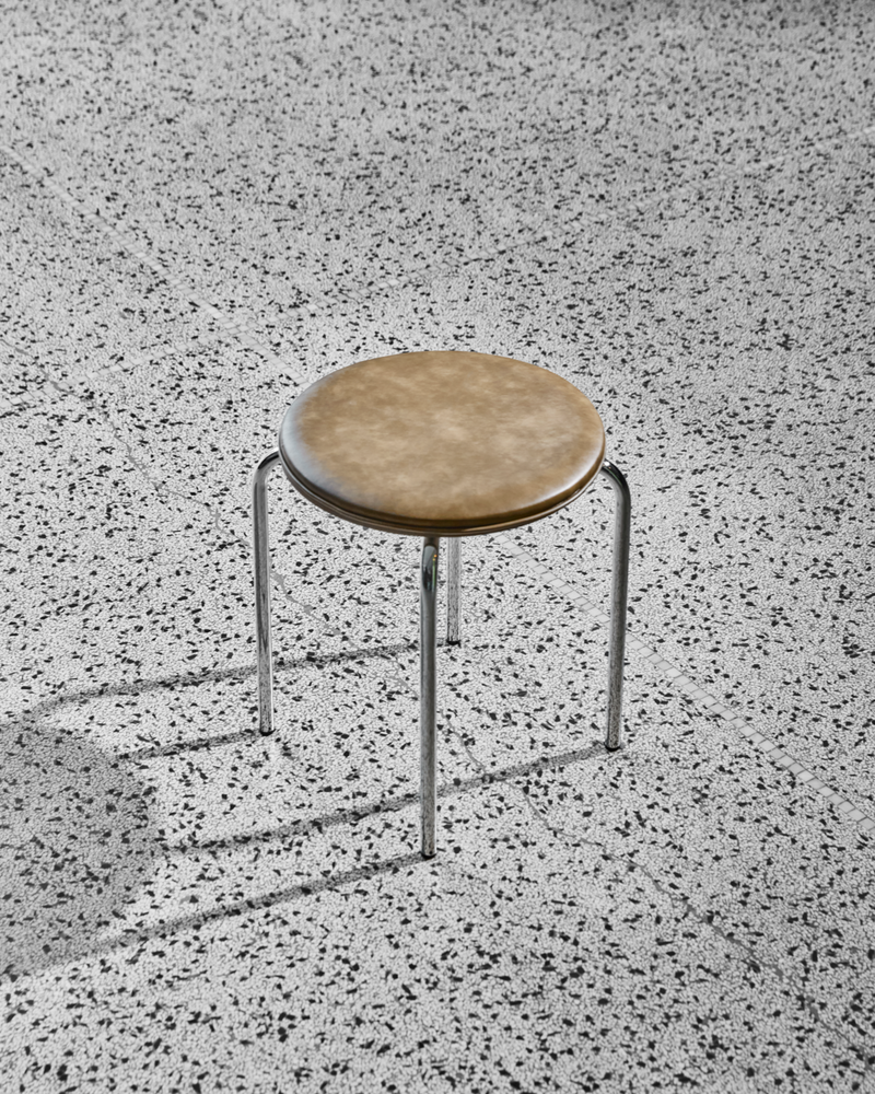 Skammel, HDcomma - Khaki eller mørkegrøn - Inde - Stabelbar