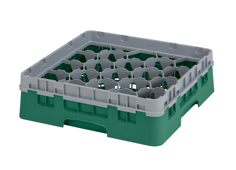 Cambro base frame - 20 compartments - 50x50 cm - For glasses up to Ø9.84 cm