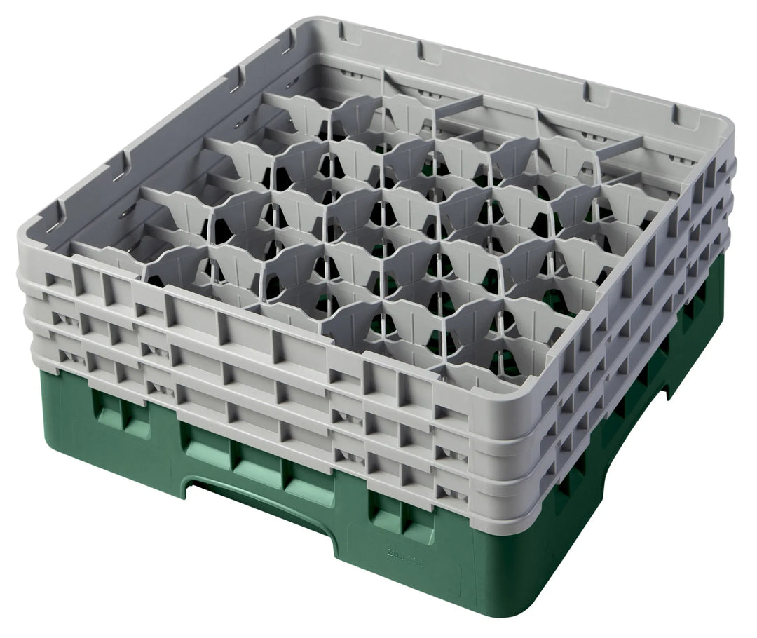 Cambro kop- og glaskurv - Grøn - 50x50 cm