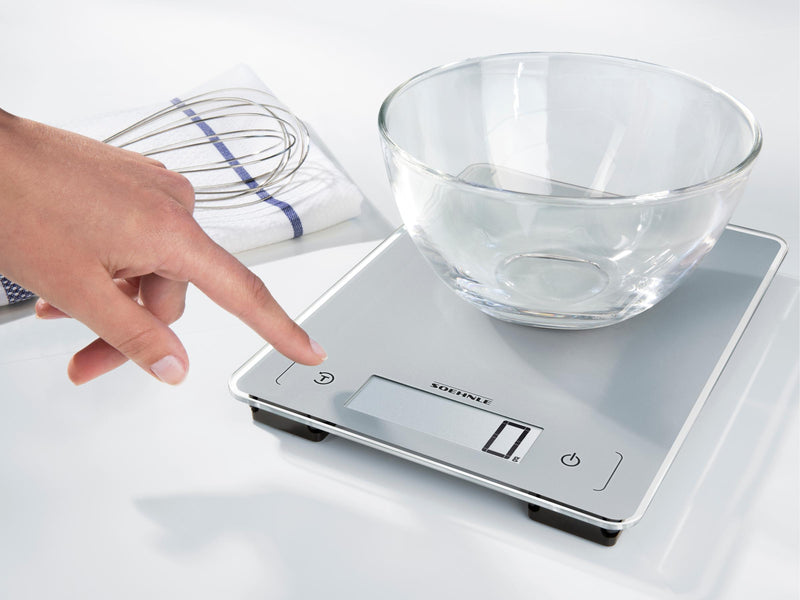 Soehnle Page Aqua Proof køkkenvægt - Hvid - 10 kg /1 gr - Vandtæt