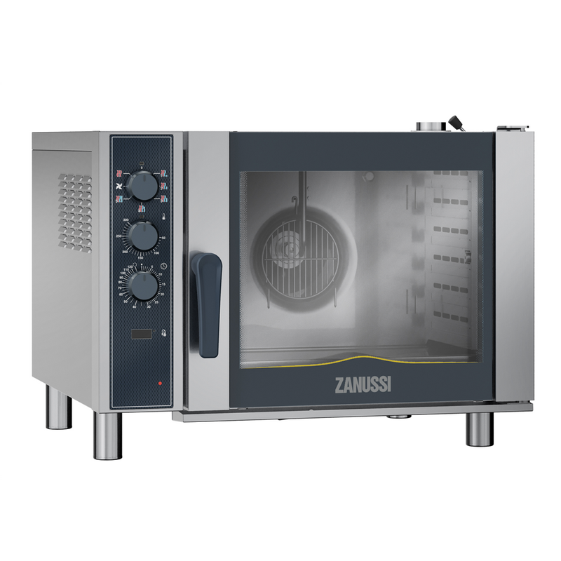 Zanussi Crosswise - Manuel industriovn med damp - 6 x GN 1/1