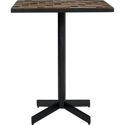 Cafebord, HDPetit - Beige;Brun - 62x62 cm - Indendørs