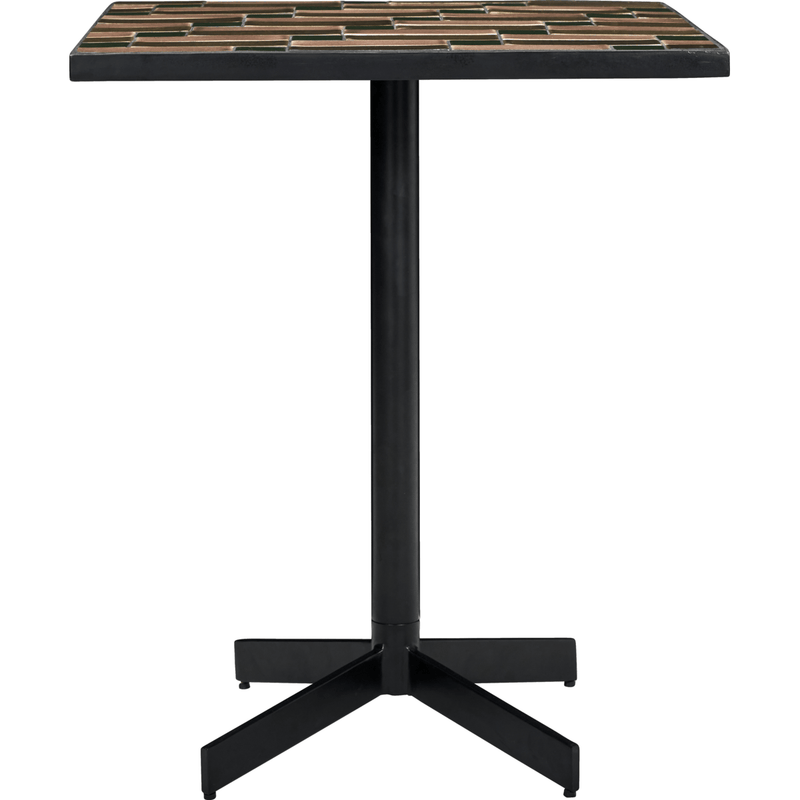 Cafebord, HDPetit - Beige;Brun - 62x62 cm - Indendørs
