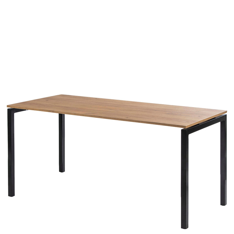 Cafébord - Decor-laminat eg - 180 x 80 cm - Indendørs - 6 pers.