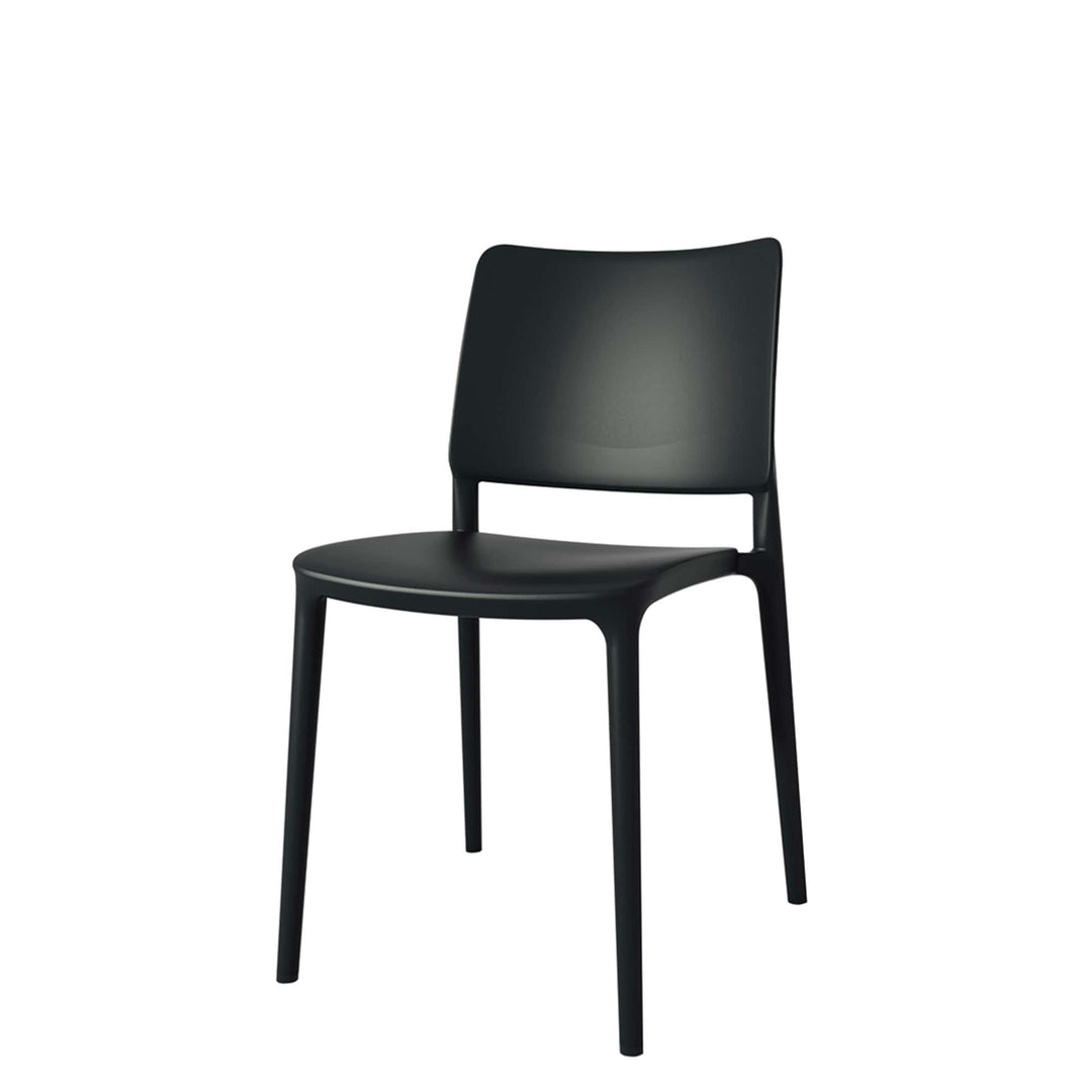 Salina stol i plast - Stabelbar - Inde/ude (flere farver)
