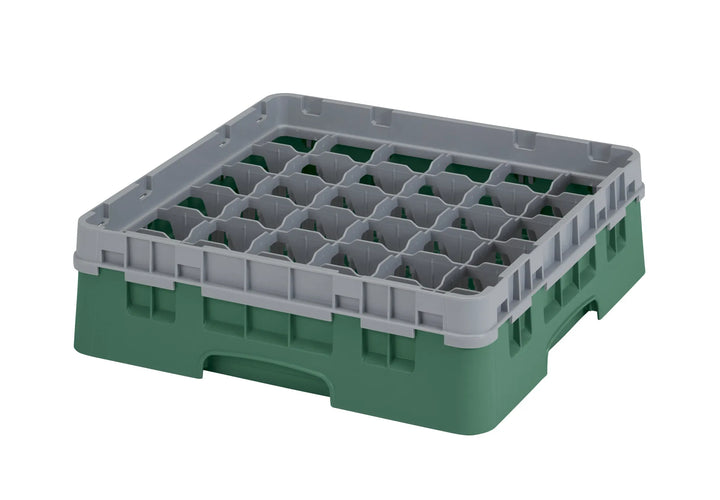 Cambro forhøjningsramme - 36 rum - 50x50 cm - Til glas op til Ø7,2 cm