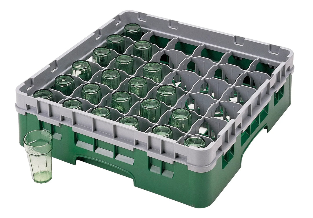 Cambro forhøjningsramme - 36 rum - 50x50 cm - Til glas op til Ø7,2 cm