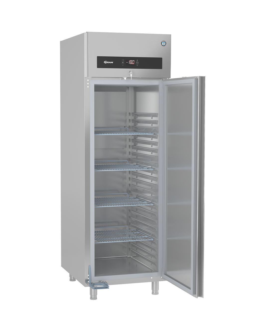 Lagerfryseskab - Hoshizaki Premier F70 L DR - 475 liter - 52 dB - 4,85 Kw/24 timer (GN 2/1)