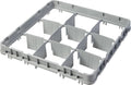 Cambro bundramme - 9 rum - 50x50 cm - Til glas op til Ø14,8 cm