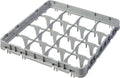 Cambro bundramme - 16 rum - 50x50 cm - Til glas op til Ø10,9 cm