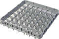 Cambro base frame - 49 compartments - 50x50 cm - For glasses up to Ø6 cm