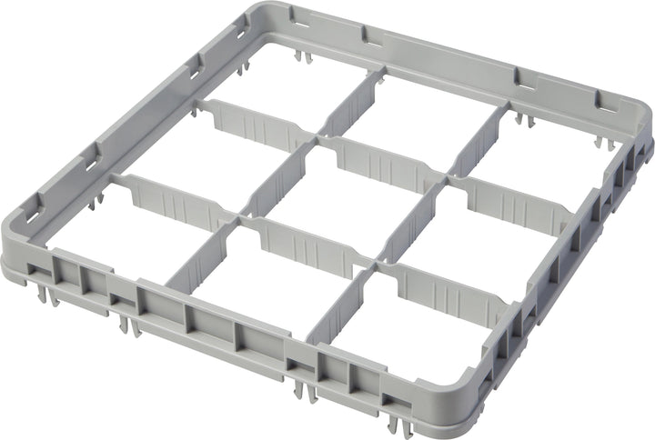 Cambro topramme - 9 rum - 50x50 cm - Til glas op til Ø14,8 cm