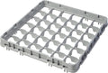 Cambro topramme - 36 rum - 50x50 cm - Til glas op til Ø7,2 cm